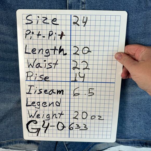 Ava & Viv High rise relaxed, denim Bermuda shorts dark wash pockets, plus size - Picture 9 of 9